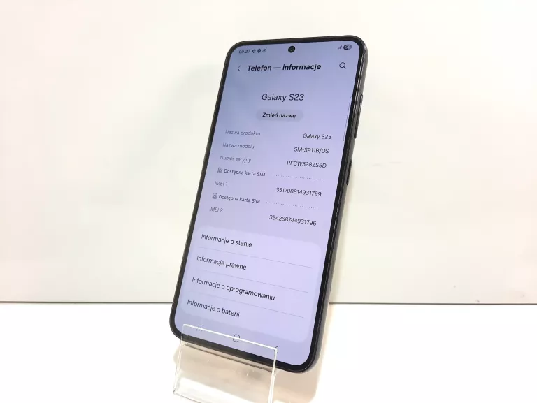 SMARTFON SAMSUNG GALAXY S23 8 GB / 256 GB