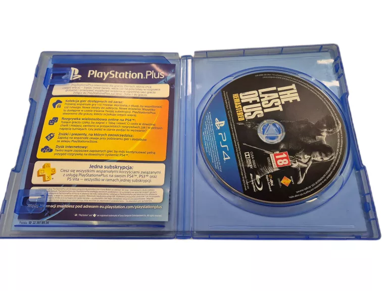 THE LAST OF US REMASTERED PLAYSTATION 4