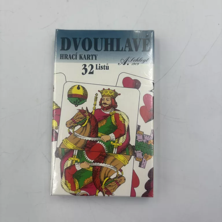 PACZKA KART DVOUHLAVE 32SZT OKAZJA!