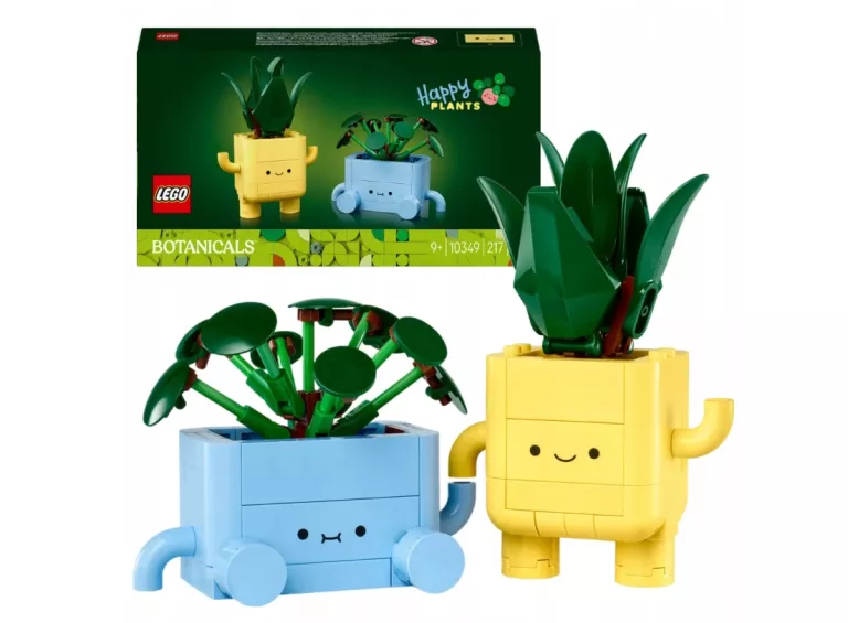 LEGO BOTANICALS 10349 WESOŁE ROŚLINY USZKODZONY KARTONIK