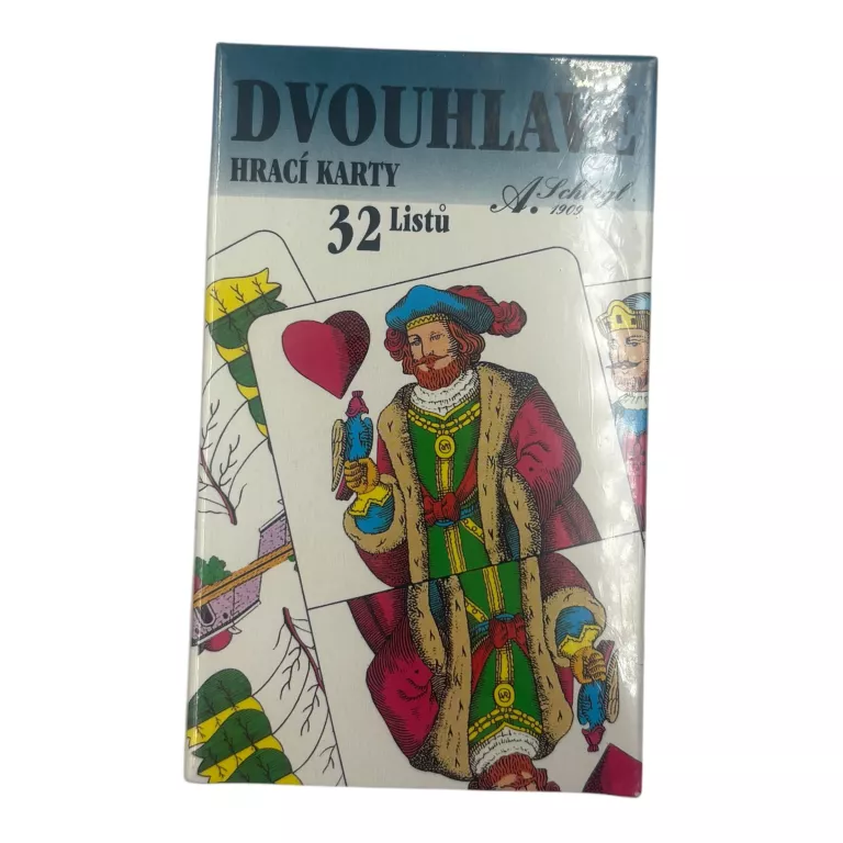 PACZKA KART DVOUHLAVE 32SZT OKAZJA!