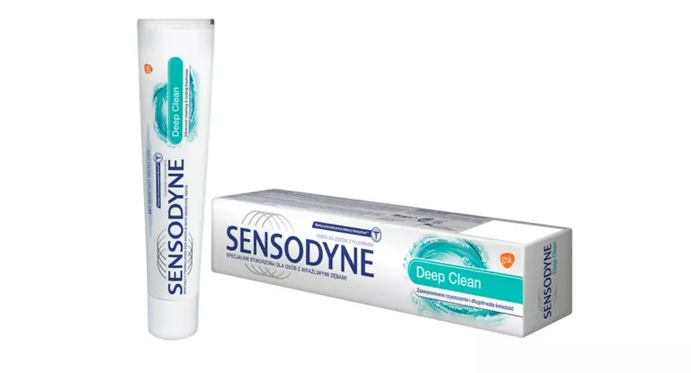 SENSODYNE DEEP CLEAN – PASTA DO ZĘBÓW 75 ML