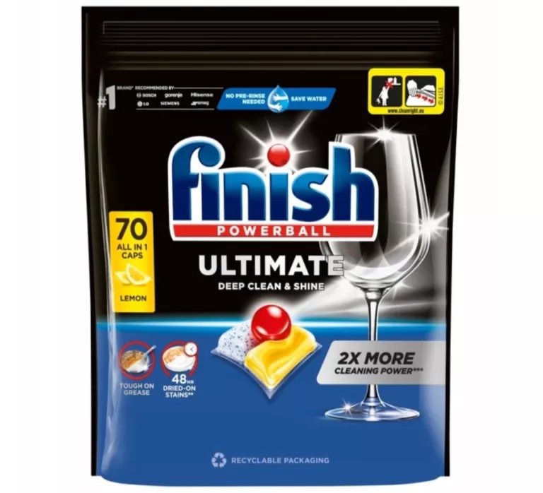 TABLETKI DO ZMYWARKI FINISH ULTIMATE 70SZT