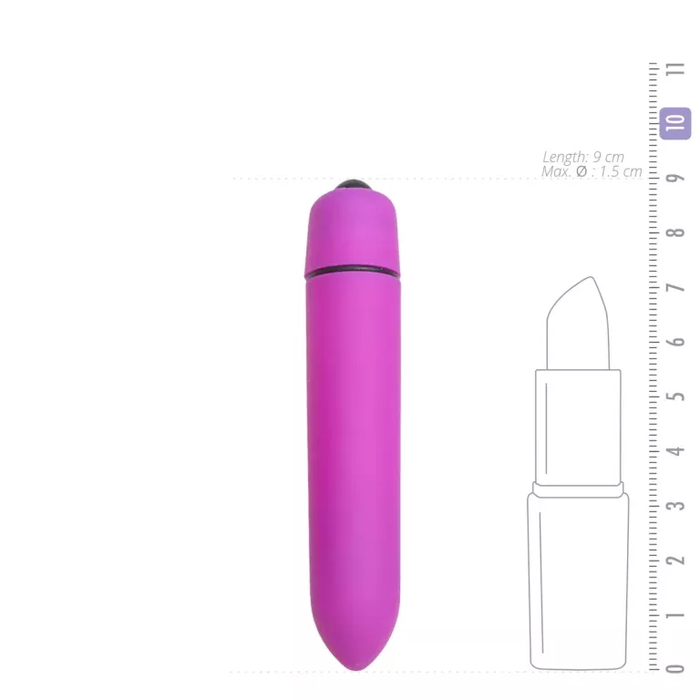 WIBRATOR BULLET 10-BIEGOWY EASYTOYS - FIOLETOWY