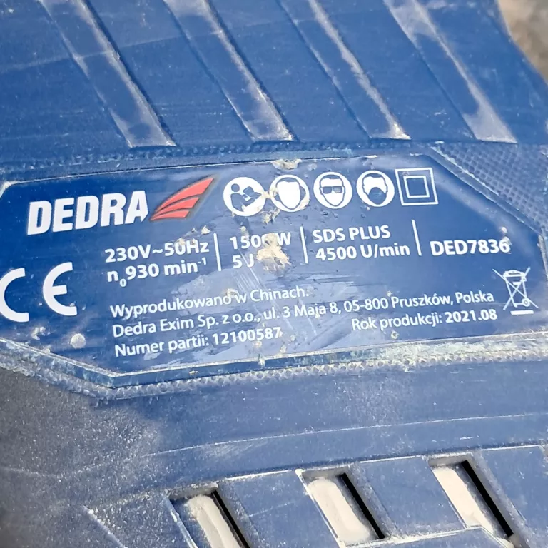 MŁOTOWIERTARKA DEDRA DED7839