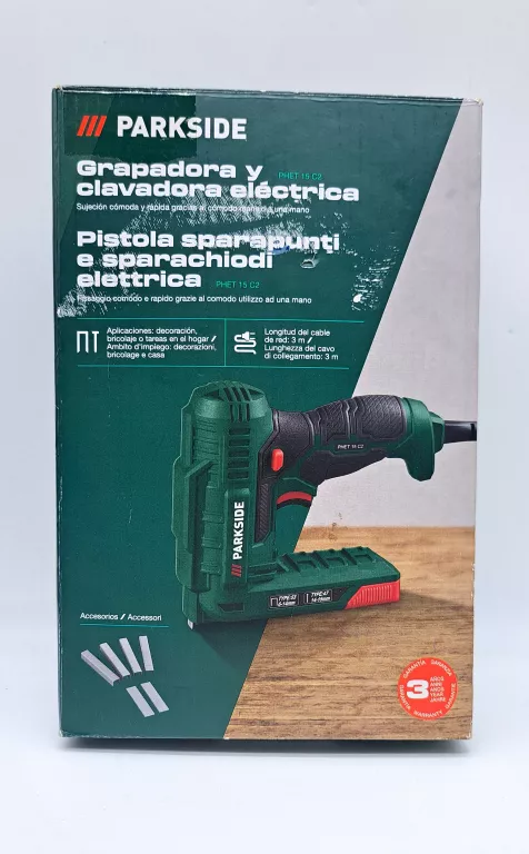 ZSZYWACZ ELEKTRYCZNY PARKSIDE PHET 15 C2 | PUDEŁKO