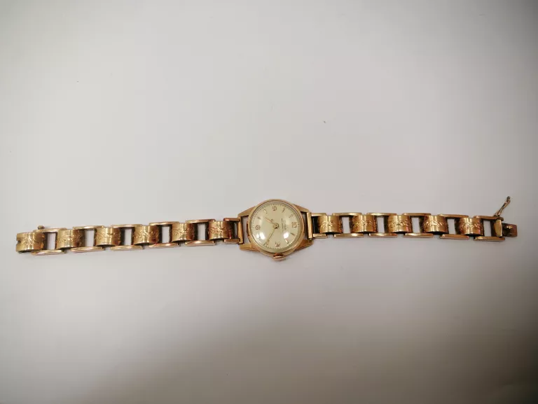 ZŁOTY ZEGAREK DOXA 585 W:39,09 VINTAGE