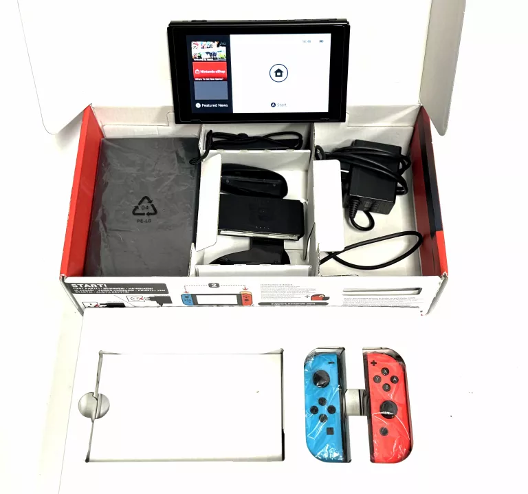 KONSOLA NINTENDO SWITCH V2 NEON RED BLUE NSW