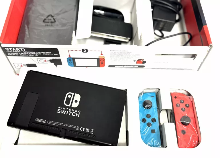 KONSOLA NINTENDO SWITCH V2 NEON RED BLUE NSW