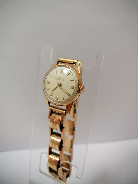 ZŁOTY ZEGAREK DOXA 585 W:39,09 VINTAGE