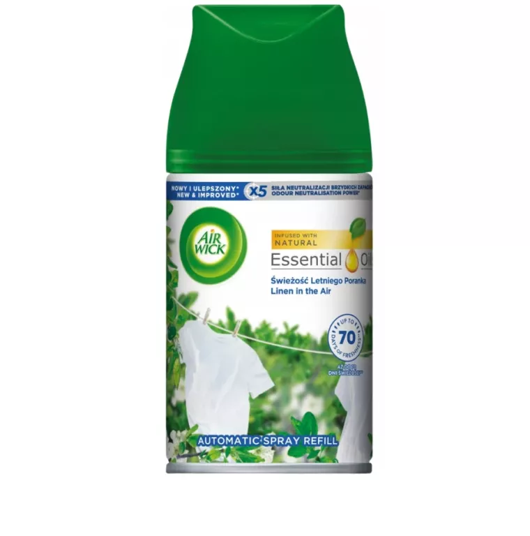 AIR WICK FRESHMATIC ODŚWIEŻACZ POWIETRZA ŚWIEŻOŚĆ LETNIEGO PORANKA 250ML