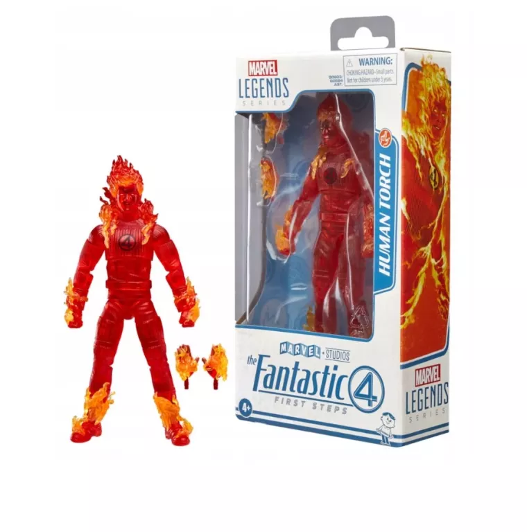 FIGURKA AKCJI MARVEL LEGENDS HASBRO JOHNNY STORM THE FANTASTIC FOUR