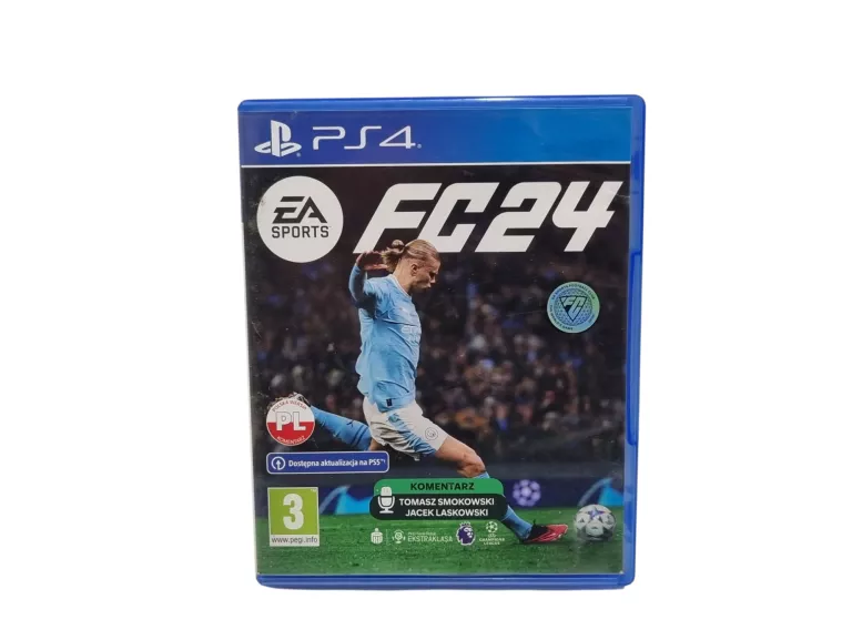 GRA PS4 FC 24 POLSKI KOMENTARZ SMOKOWSKI LASKOWSKI