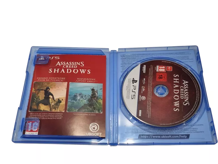 ASSASINS CREED SHADOWS PS5 WERSJA PL