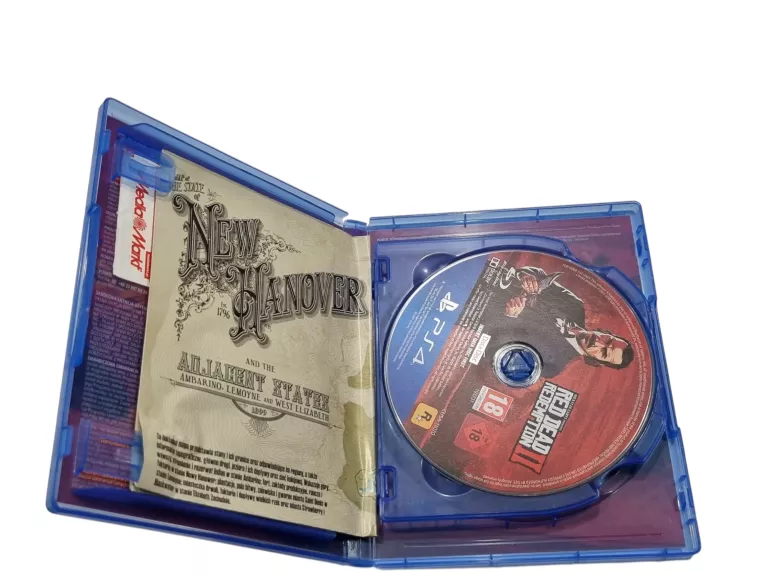PS4 RED DEAD REDEMPTION 2 WERSJA PL