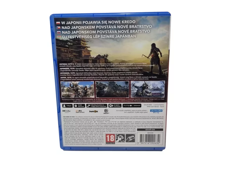 ASSASINS CREED SHADOWS PS5 WERSJA PL