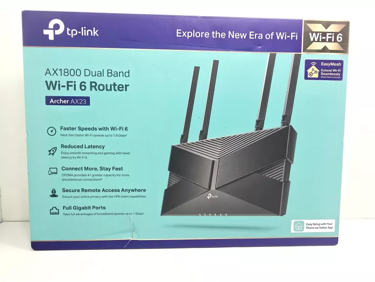 ROUTER TP-LINK ARCHER AX1800 DUAL BAND