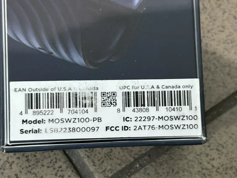 SMARTWATCH MOTO WATCH 100 KOMPLET