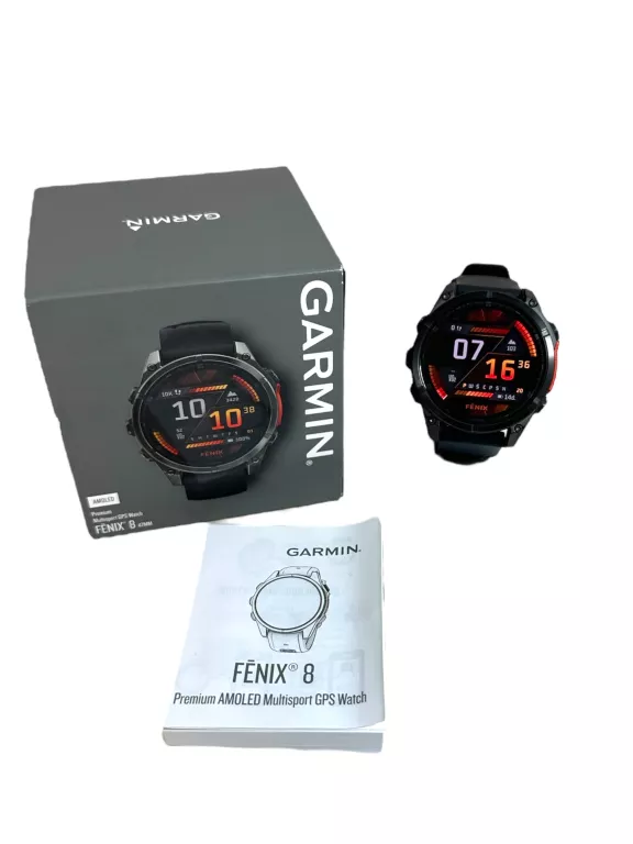 SMARTWATCH GARMIN FENIX 8 47MM AMOLED SLATE
