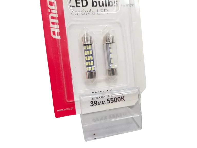 ŻARÓWKI LED AMIO C5W 15SMD