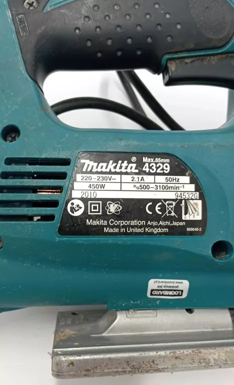 WYRZYNARKA MAKITA 4329