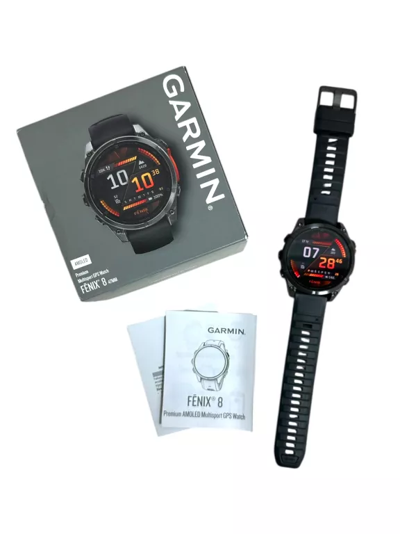 SMARTWATCH GARMIN FENIX 8 47MM AMOLED SLATE