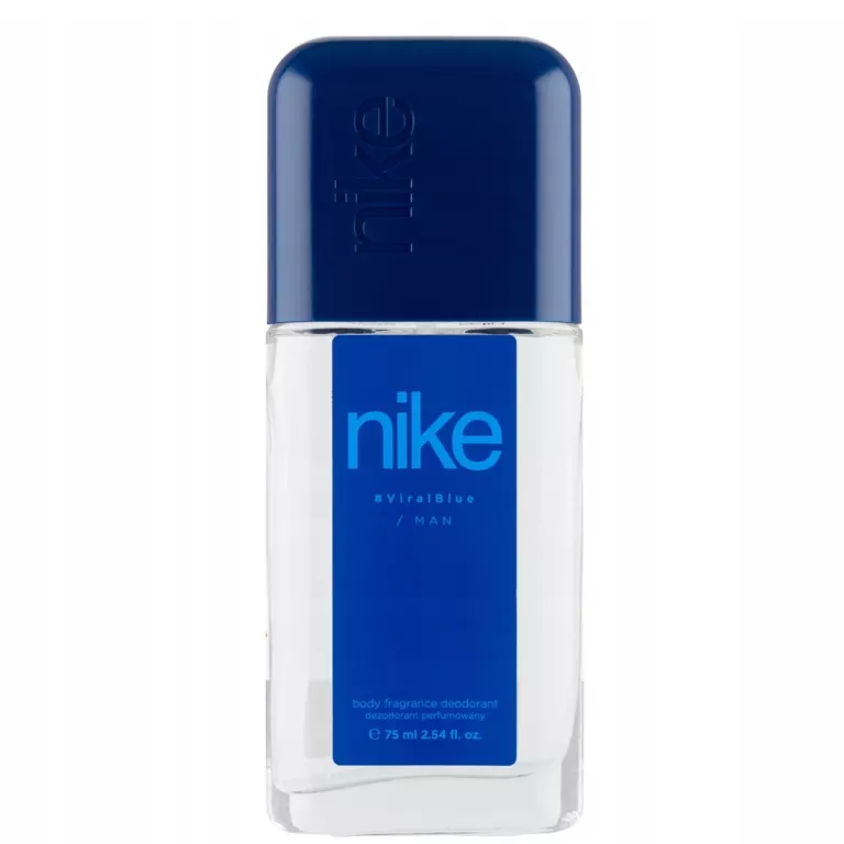 NIKE VIRAL BLUE DEZODORANT MĘSKI W ATOMIZERZE SZKŁO, 75 ML