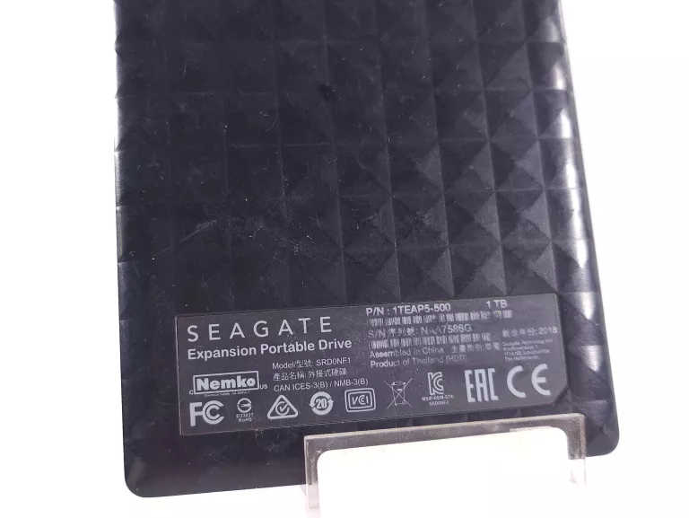 DYSK ZEWNĘTRZNY SEAGATE EXPANSION 1TB HDD