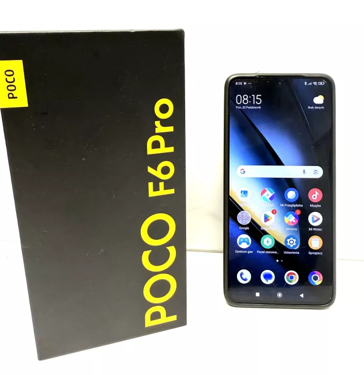 TELEFON POCO F6 PRO 16/1024 GB KOMPLET/GWARANACJA!!!