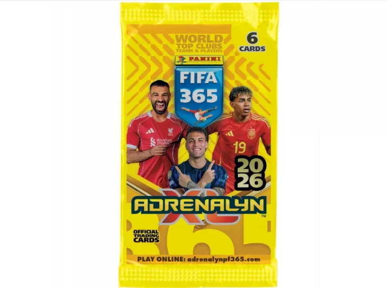 PANINI FIFA 365 2026 SASZETKA 6 KART