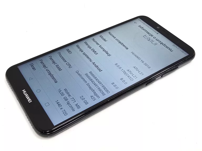 TELEFON HUAWEY Y6 2018