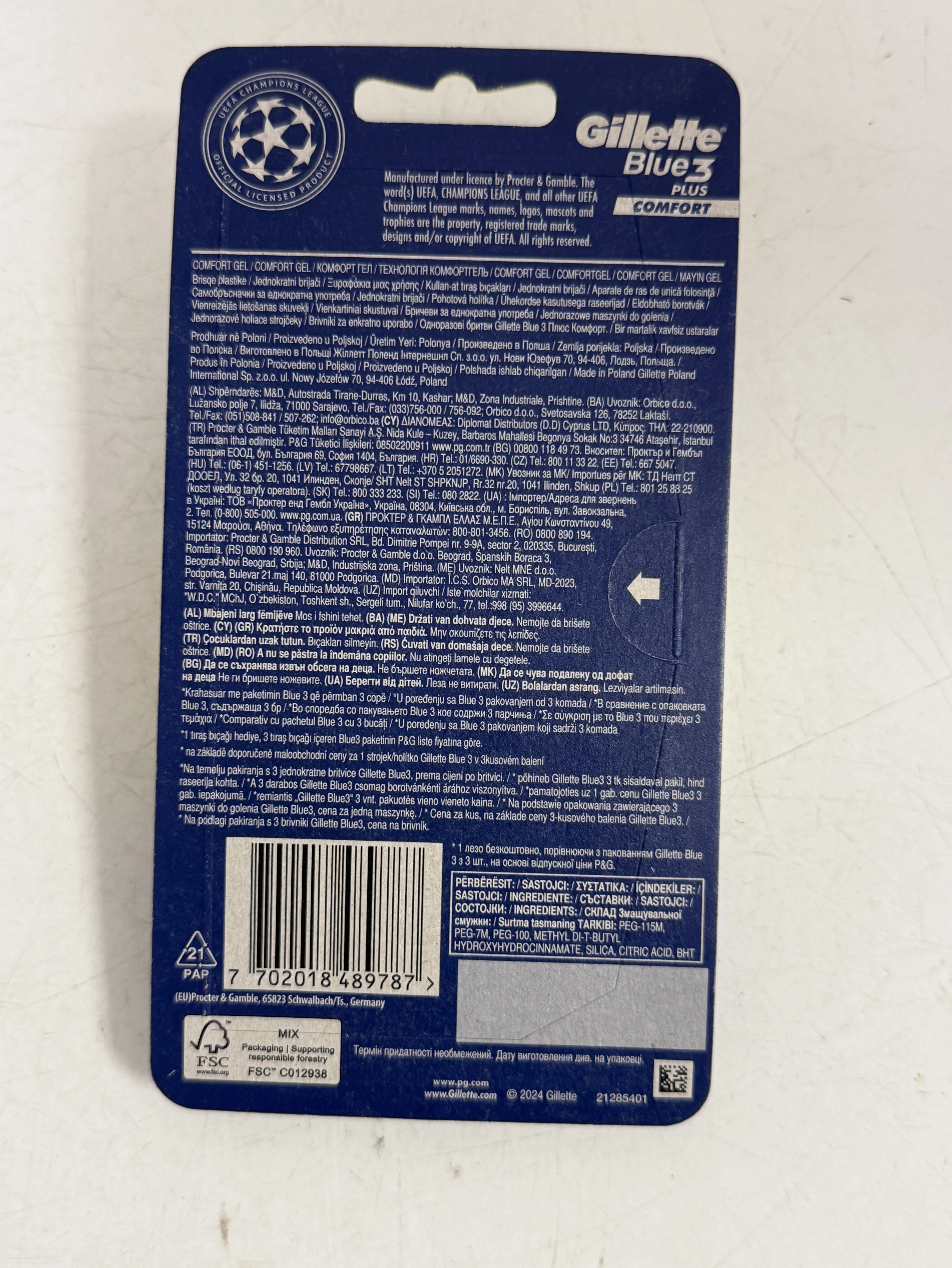 gillette-blue-3-plus-4szt-ean-gtin-7702018489787