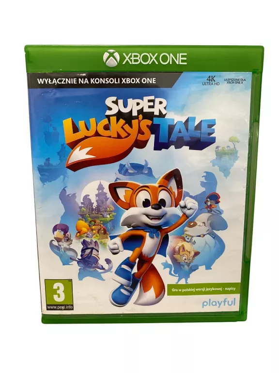 SUPER LUCKY'S TALE XBOX ONE PUDEŁKOWA