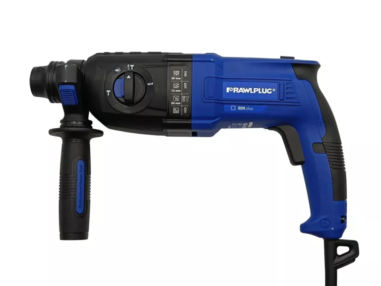 MŁOTOWIERTARKA SIECIOWA RAWLPLUG R-PRH-26850 SDS-PLUS 2,5J 850W + WALIZKA