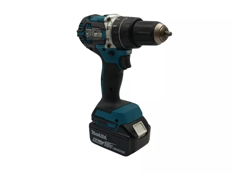 WIERTARKO-WKRĘTARKA UDAROWA MAKITA DHP484 18V + AKU BL1860B 6.0AH 2022R
