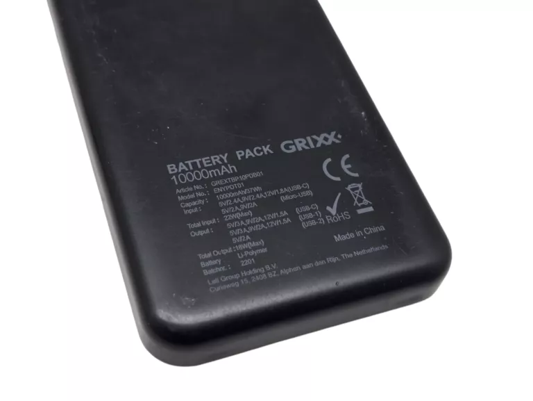 POWERBANK GRIXX 10000MAH