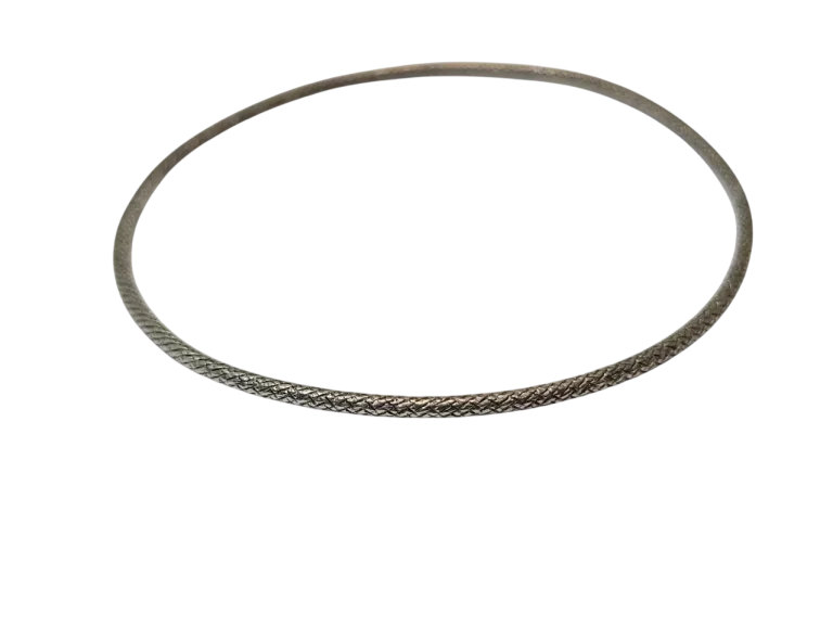 SREBRNA SZTYWNA BRANSOLETKA 5,47G PR.925