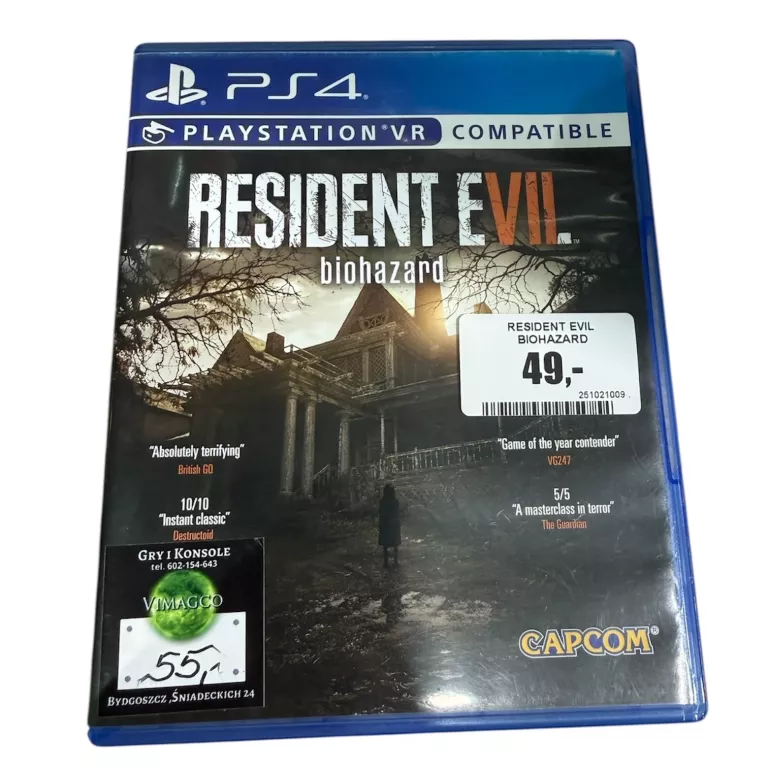RESIDENT EVIL BIOHAZARD