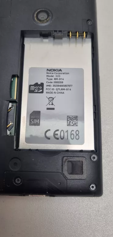 NOKIA LUMIA 520 RM-914