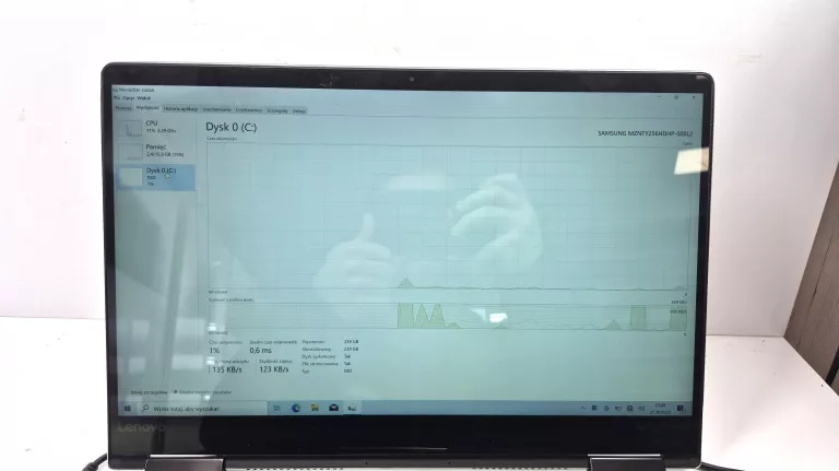 LAPTOP LENOVO YOGA I5-7500U/16GB/SSD 240GB/GTX 1050
