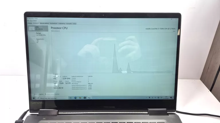 LAPTOP LENOVO YOGA I5-7500U/16GB/SSD 240GB/GTX 1050