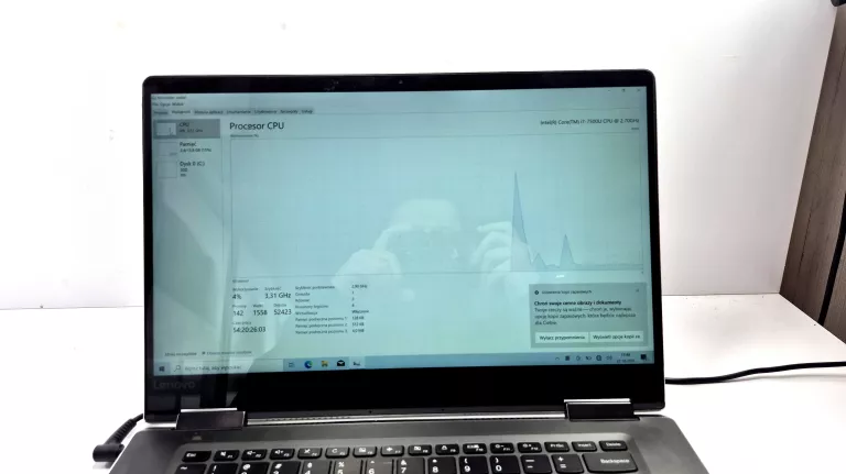 LAPTOP LENOVO YOGA I5-7500U/16GB/SSD 240GB/GTX 1050