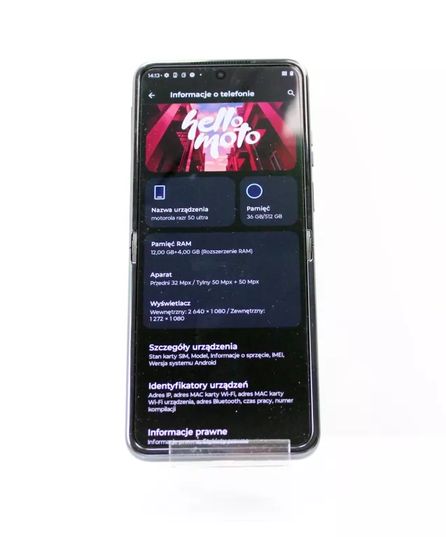 TELEFON MOTOROLA RAZ 50 ULTRA 12/512GB