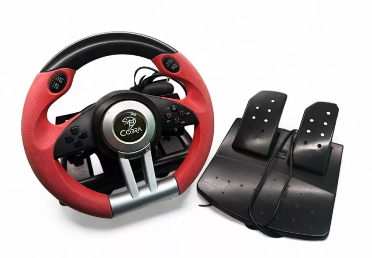 KIEROWNICA COBRA SW8080 PRO + PEDAŁY | PC / PS3 / PS4 / XBOX ONE