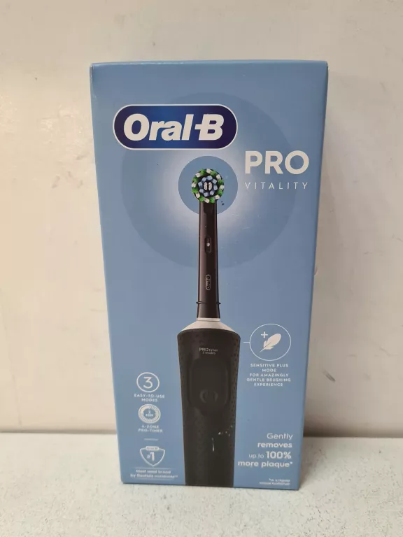SZCZOTECZKA ORAL-B PRO VITALITY CZARNA KOMPLET