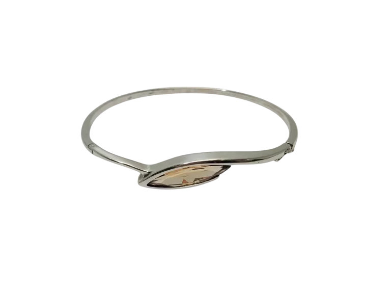 SREBRNA BRANSOLETKA Z KAMIENIEM 11,75G PR.925