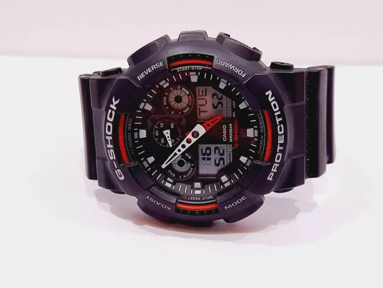 ZEGAREK CASIO G-SHOCK 5081 GA-100 CZARNO-CZERWONY
