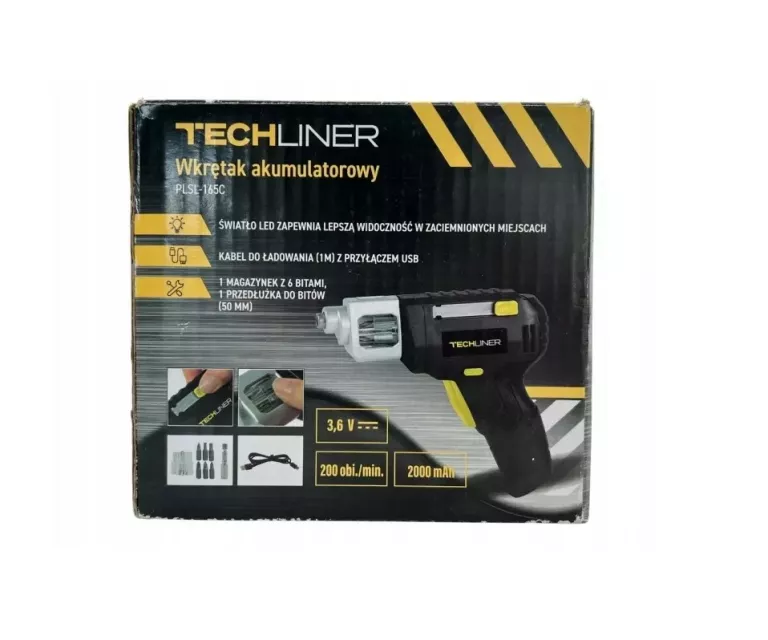 WKRĘTAK AKUMULATOROWY TECHLINER