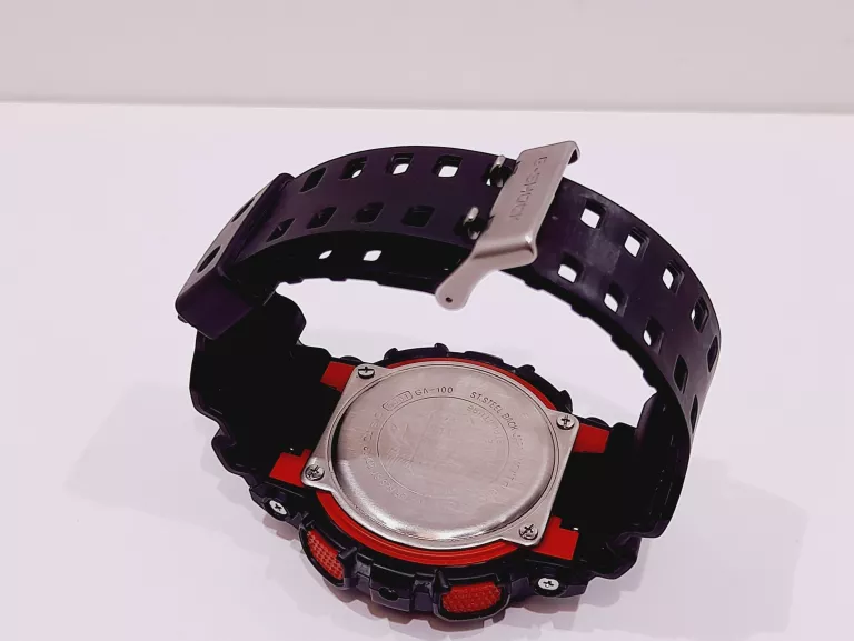 ZEGAREK CASIO G-SHOCK 5081 GA-100 CZARNO-CZERWONY