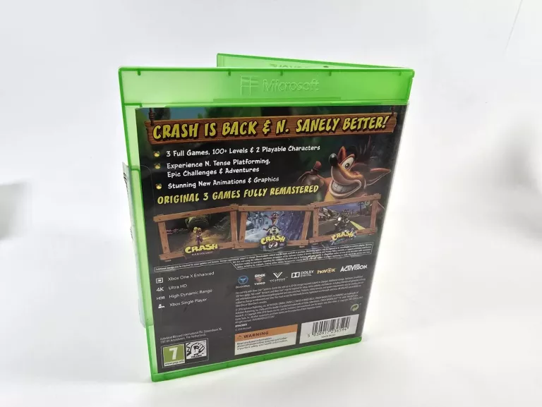 CRASH BANDICOOT N. SANE TRILOGY XBOX ONE